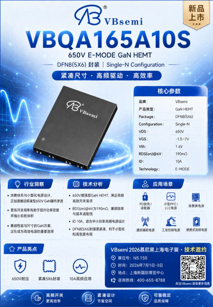 New product VBQA165A10S